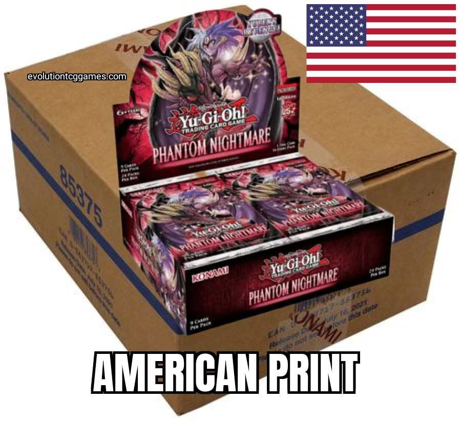 Phantom Nightmare AMERICAN Sealed Case (12x booster boxes)