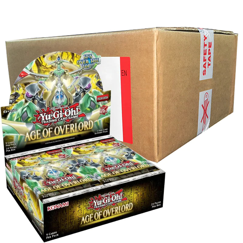 Age of Overlord Sealed Case (12x Booster Boxes) EU English 1st Edition