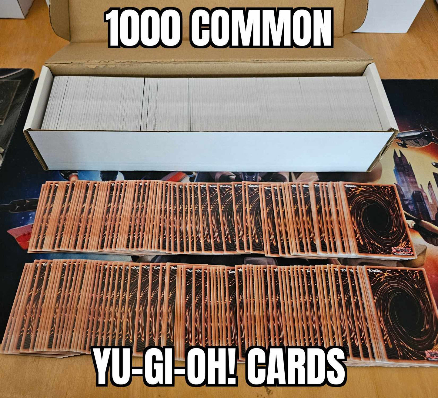 1000 Common Yu-Gi-Oh! Cards Bulk Lot