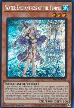 Water Enchantress of the Temple 1st Edition MP23 EU English