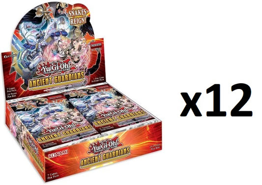 Yu-Gi-Oh! Ancient Guardians Sealed Case (12x Booster Boxes) EU English 1st Edition