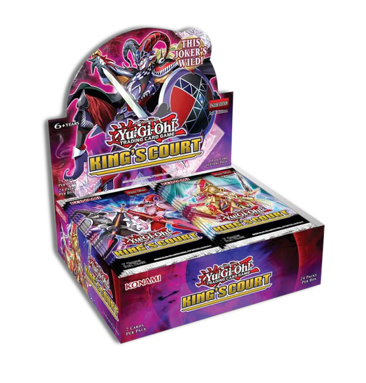 Yu-Gi-Oh! King's Court Sealed Case (12x Booster Boxes) EU English 1st Edition