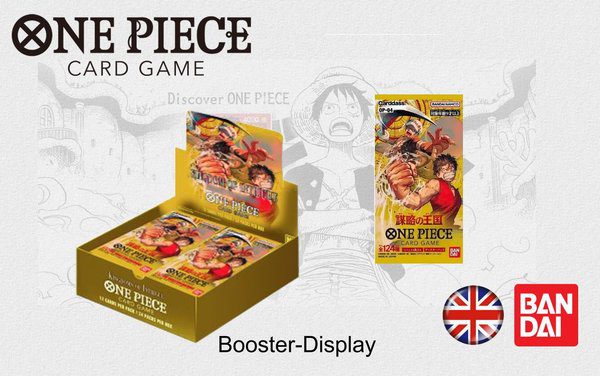 One Piece Kingdoms Of Intrigue OP04 Sealed Case English (12x Booster Boxes)