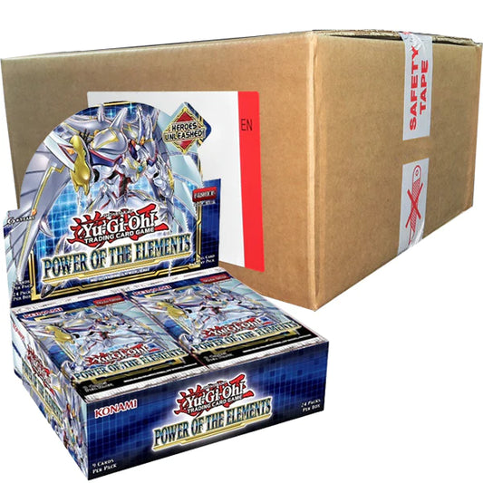 Power Of The Elements Sealed Case (12x Booster Boxes) EU English 1st Edition