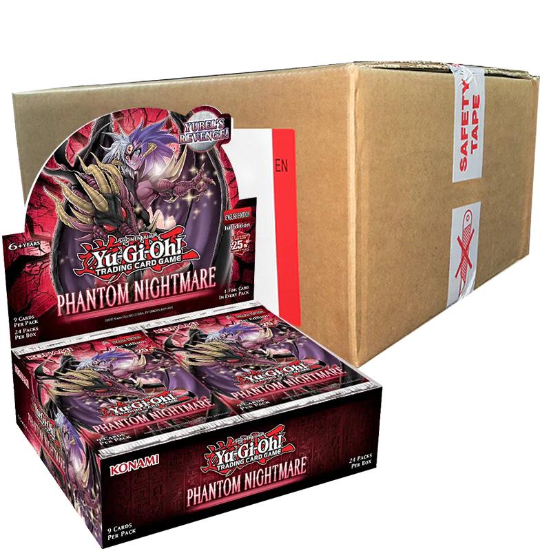 Phantom Nightmare 1st Edition EU English Sealed Case (12x Booster Boxes)